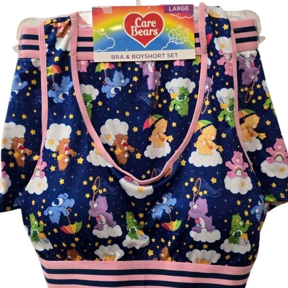 Care Bears Chasing Stars Triangle Bralette & Boyshort Set - Picture 2 of 6